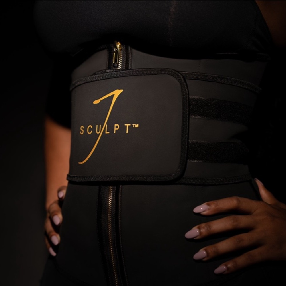 J SCULPT FITNESS BELT- Gold